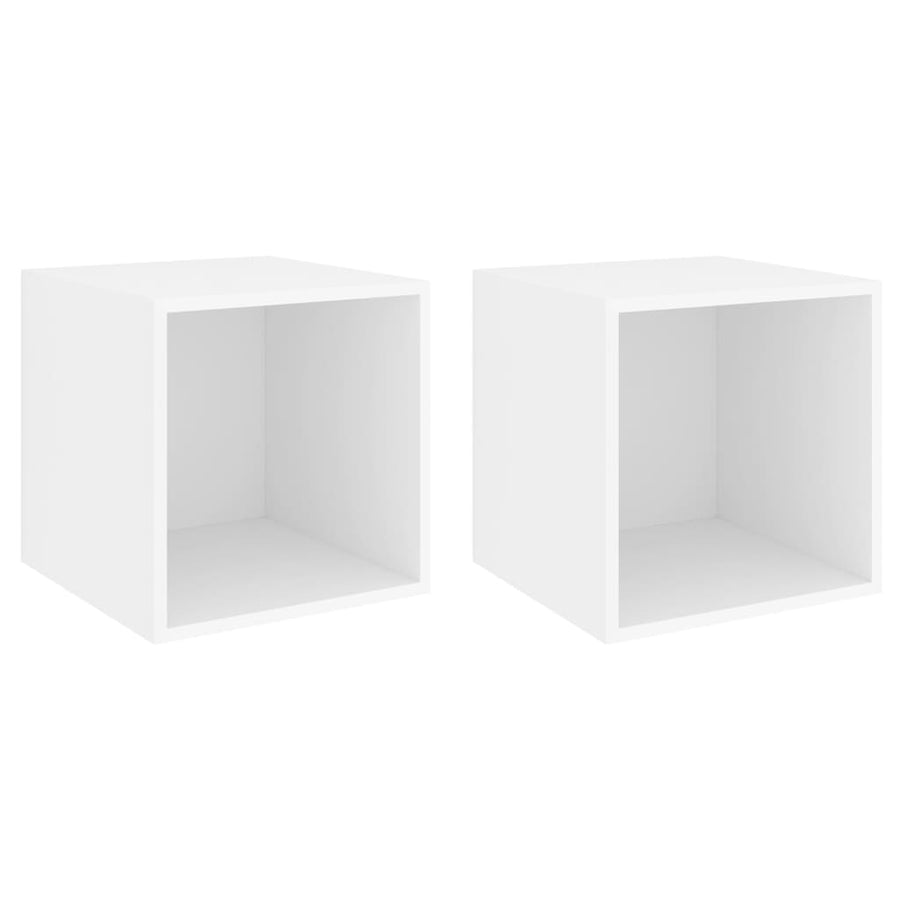Wandkasten 37X37X37 Cm Bewerkt Hout 2