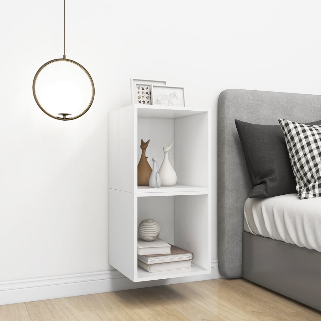 Wandkasten 37X37X37 Cm Bewerkt Hout 2