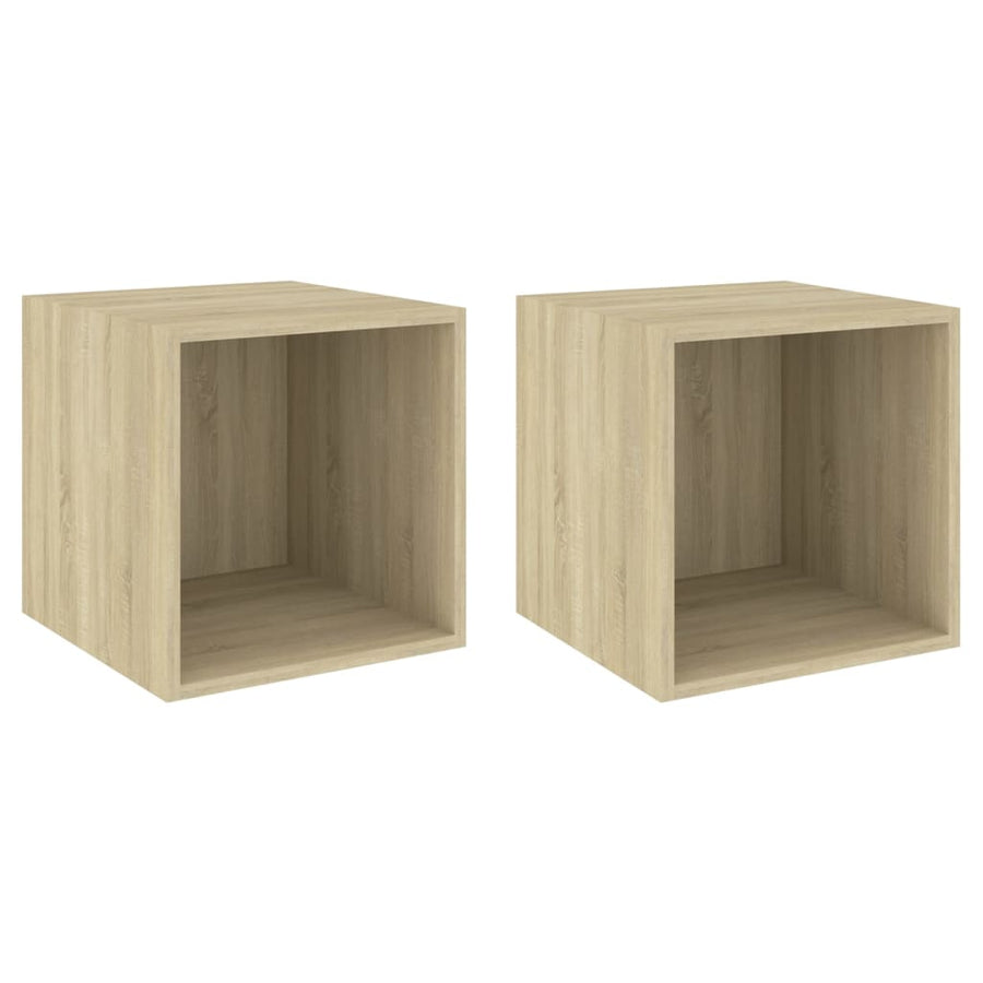 Wandkasten 37X37X37 Cm Bewerkt Hout Kleurig 2