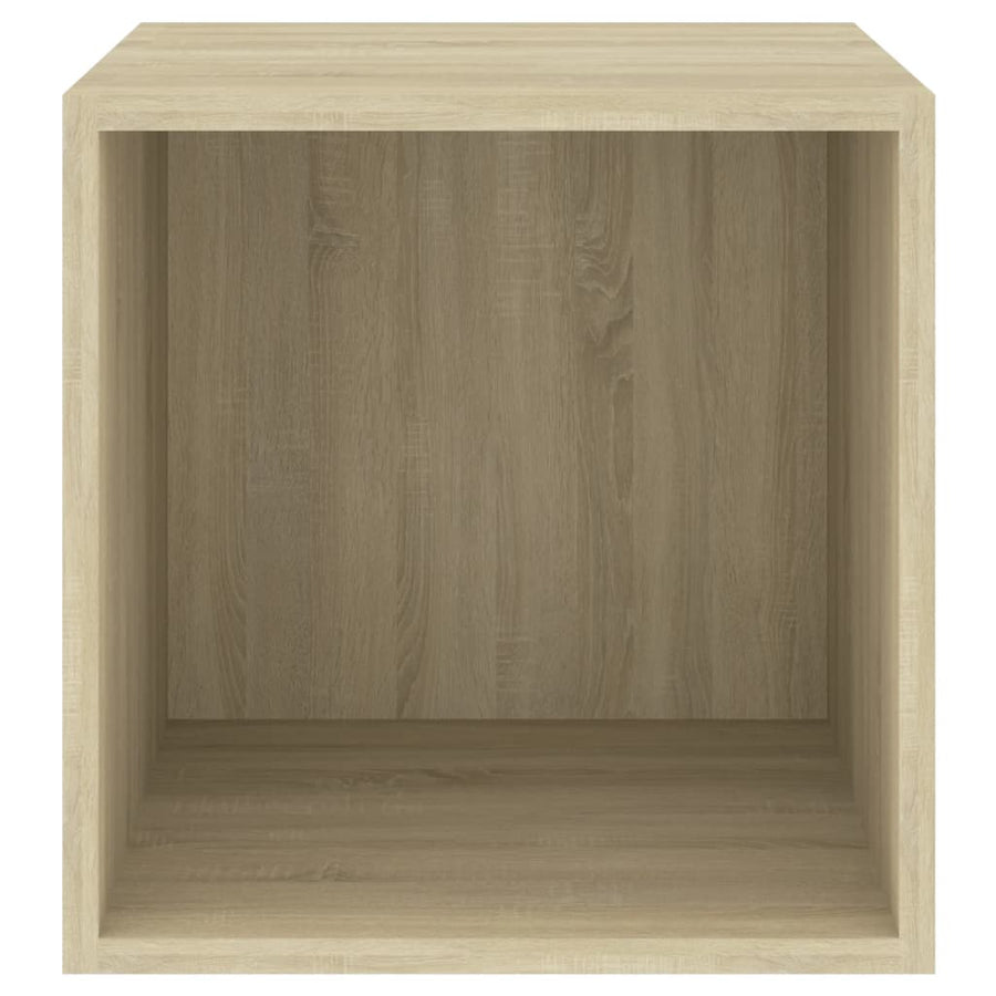 Wandkasten 37X37X37 Cm Bewerkt Hout Kleurig 2