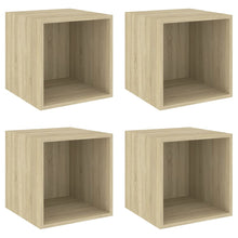 Wandkasten 37X37X37 Cm Bewerkt Hout Kleurig 4