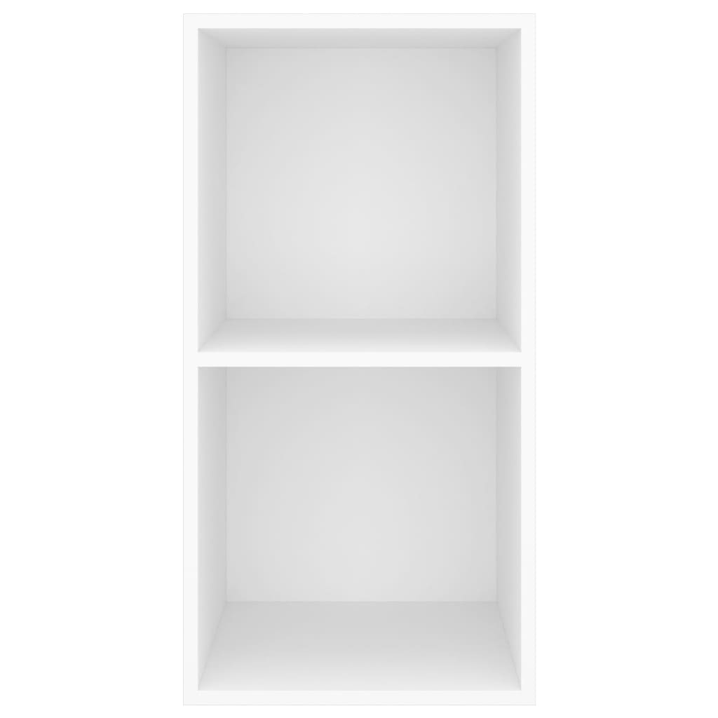 Tv-Wandmeubel Bewerkt Hout 37 x 37 x 72 cm Wit