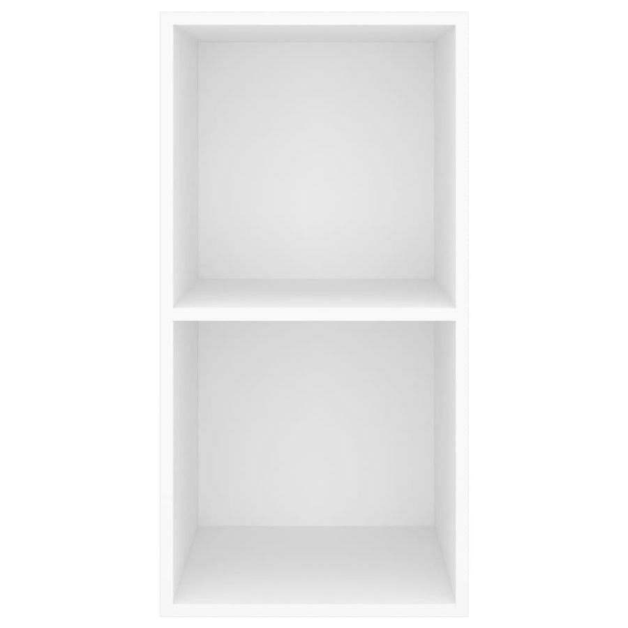 Tv-Wandmeubel Bewerkt Hout 37 x 37 x 72 cm Wit