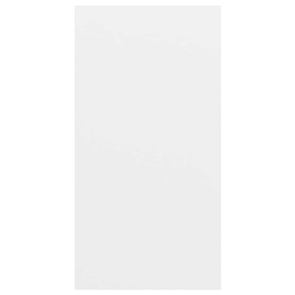 Tv-Wandmeubel Bewerkt Hout 37 x 37 x 72 cm Wit