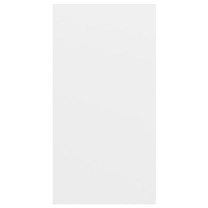 Tv-Wandmeubel Bewerkt Hout 37 x 37 x 72 cm Wit