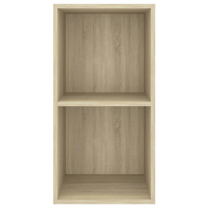 Tv-Wandmeubel Bewerkt Hout Kleurig 37 x 37 x 72 cm Sonoma eiken
