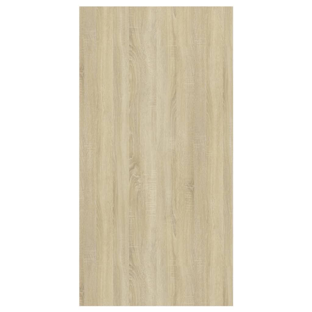 Tv-Wandmeubel Bewerkt Hout Kleurig 37 x 37 x 72 cm Sonoma eiken