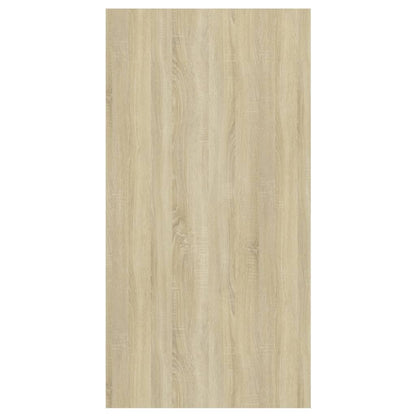 Tv-Wandmeubel Bewerkt Hout Kleurig 37 x 37 x 72 cm Sonoma eiken