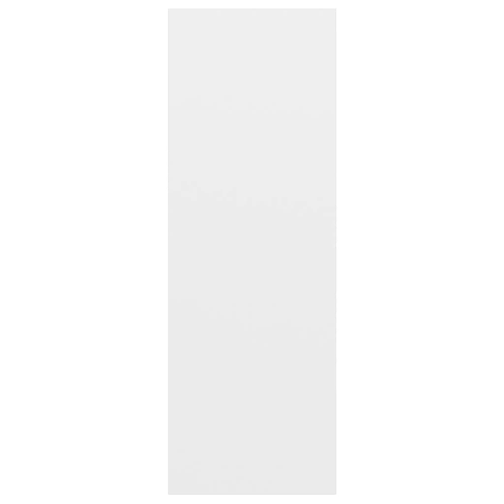 Tv-wandmeubel 37x37x107 cm bewerkt hout wit
