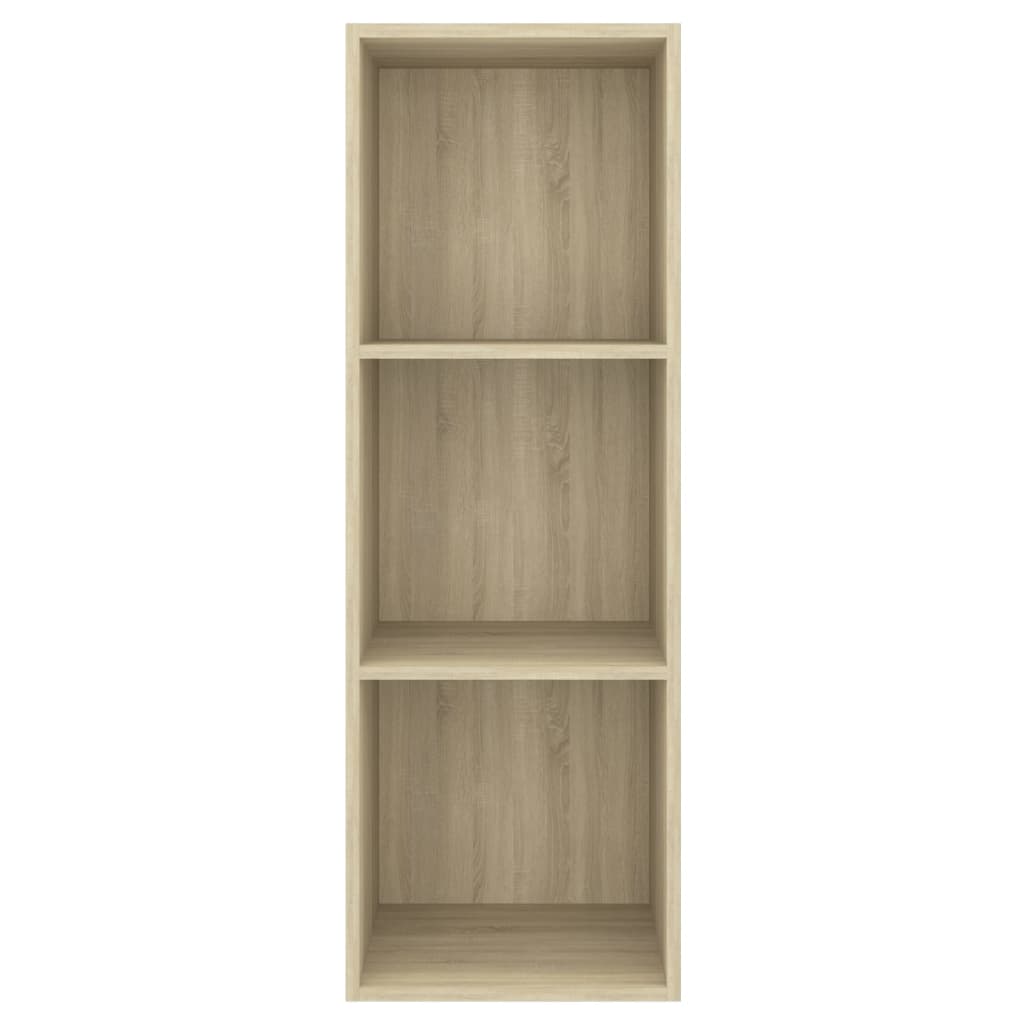 Tv-Wandmeubel Spaanplaat Kleurig 37 x 37 x 107 cm Sonoma eiken