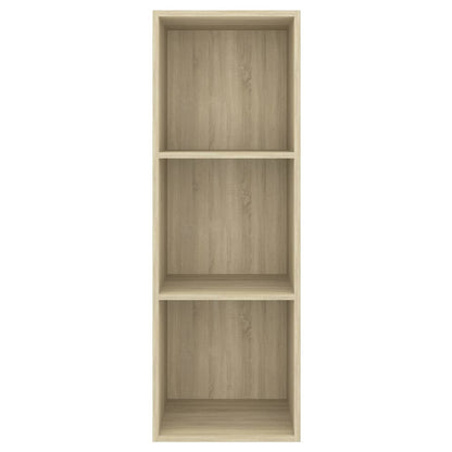 Tv-Wandmeubel Spaanplaat Kleurig 37 x 37 x 107 cm Sonoma eiken