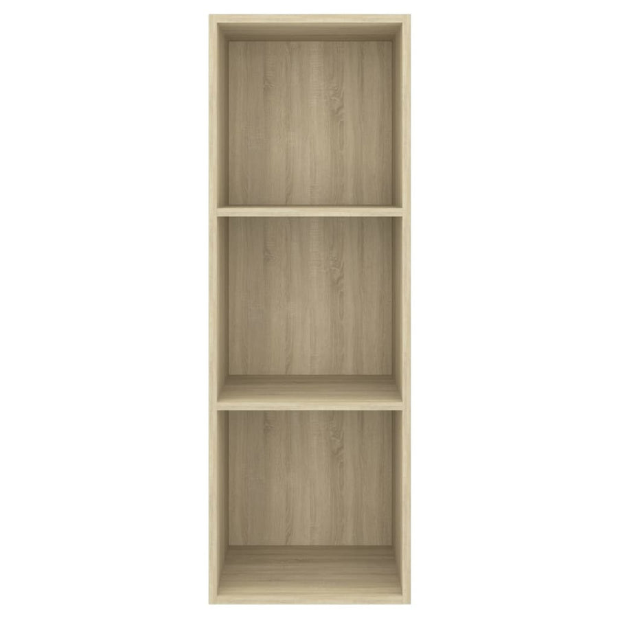 Tv-Wandmeubel Spaanplaat Kleurig 37 x 37 x 107 cm Sonoma eiken