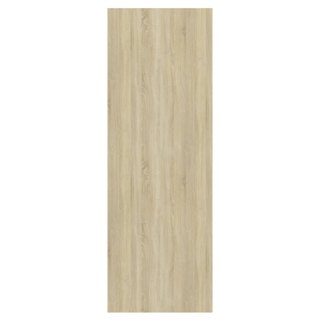 Tv-Wandmeubel Spaanplaat Kleurig 37 x 37 x 107 cm Sonoma eiken