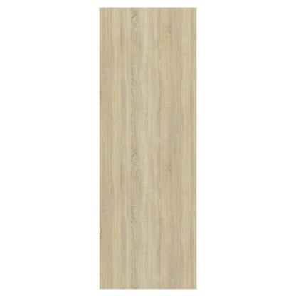 Tv-Wandmeubel Spaanplaat Kleurig 37 x 37 x 107 cm Sonoma eiken