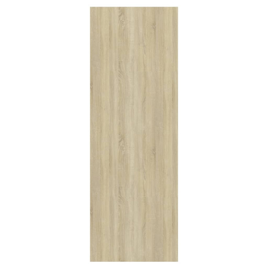 Tv-Wandmeubel Spaanplaat Kleurig 37 x 37 x 107 cm Sonoma eiken