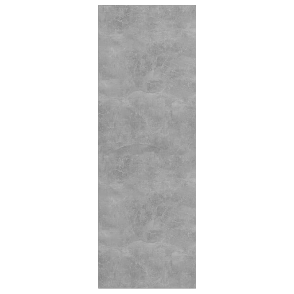 Tv-wandmeubel 37x37x107 cm bewerkt hout betongrijs