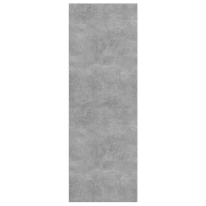 Tv-wandmeubel 37x37x107 cm bewerkt hout betongrijs