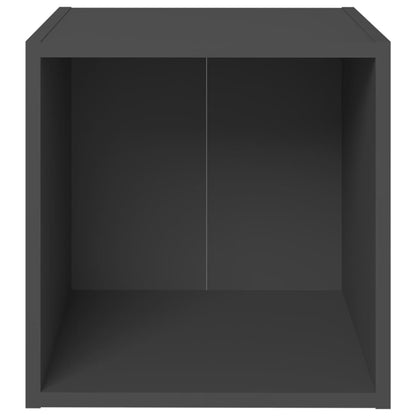 Tv-Meubelen 37X35X37 Cm Spaanplaat 2 Grijs
