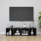 TV Cabinets 4 pcs 37x35x37 cm engineered wood grey