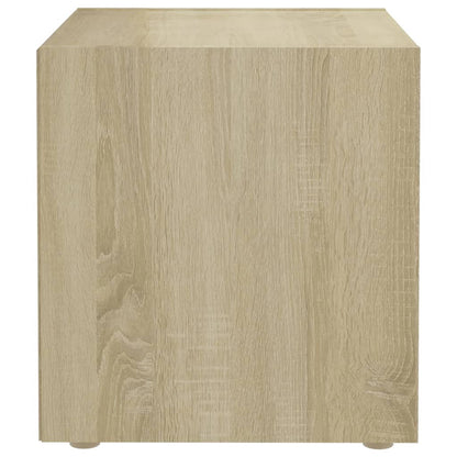 Tv-Meubelen 37X35X37 Cm Spaanplaat Kleurig 2 Sonoma eiken