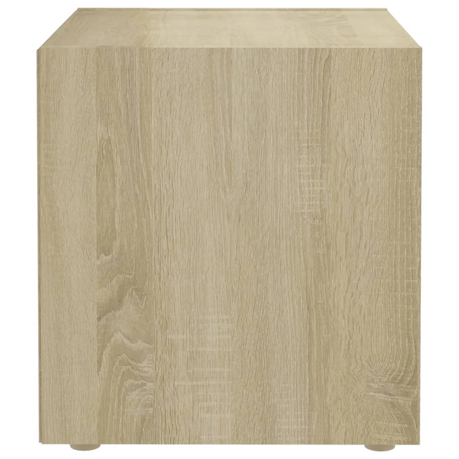 Tv-Meubelen 37X35X37 Cm Spaanplaat Kleurig 2 Sonoma eiken
