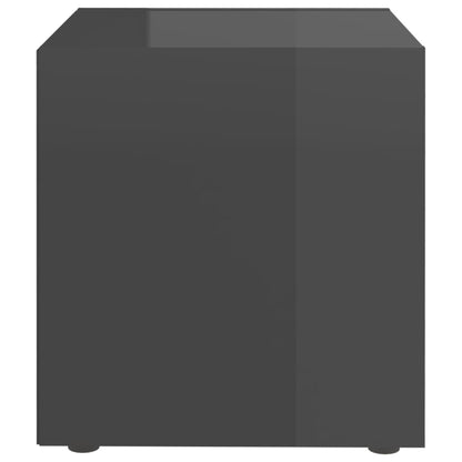Tv-Meubelen 37X35X37 Cm Spaanplaat 4 Hoogglans grijs