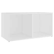 Tv-Meubel 72X35X36,5 Cm Bewerkt Hout Wit 72 cm 36.5 cm