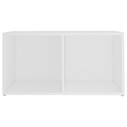 Tv-Meubel 72X35X36,5 Cm Bewerkt Hout Wit 72 cm 36.5 cm