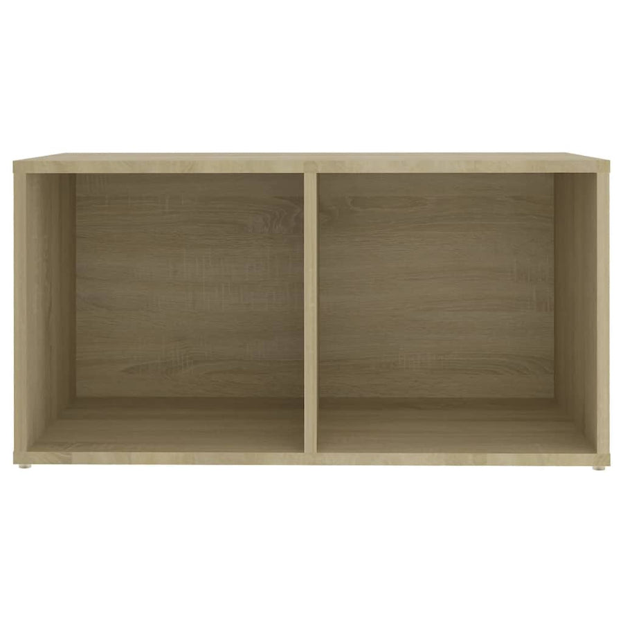 Tv-Meubel 72X35X36,5 Cm Spaanplaat Kleurig 72 x 35 x 36.5 cm Sonoma eiken