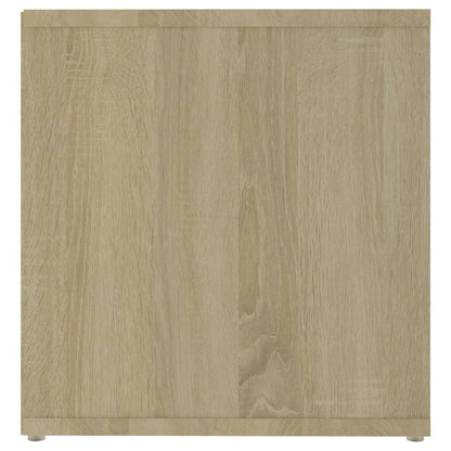 Tv-Meubel 72X35X36,5 Cm Spaanplaat Kleurig 72 x 35 x 36.5 cm Sonoma eiken