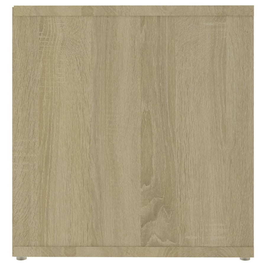Tv-Meubel 72X35X36,5 Cm Spaanplaat Kleurig 72 x 35 x 36.5 cm Sonoma eiken