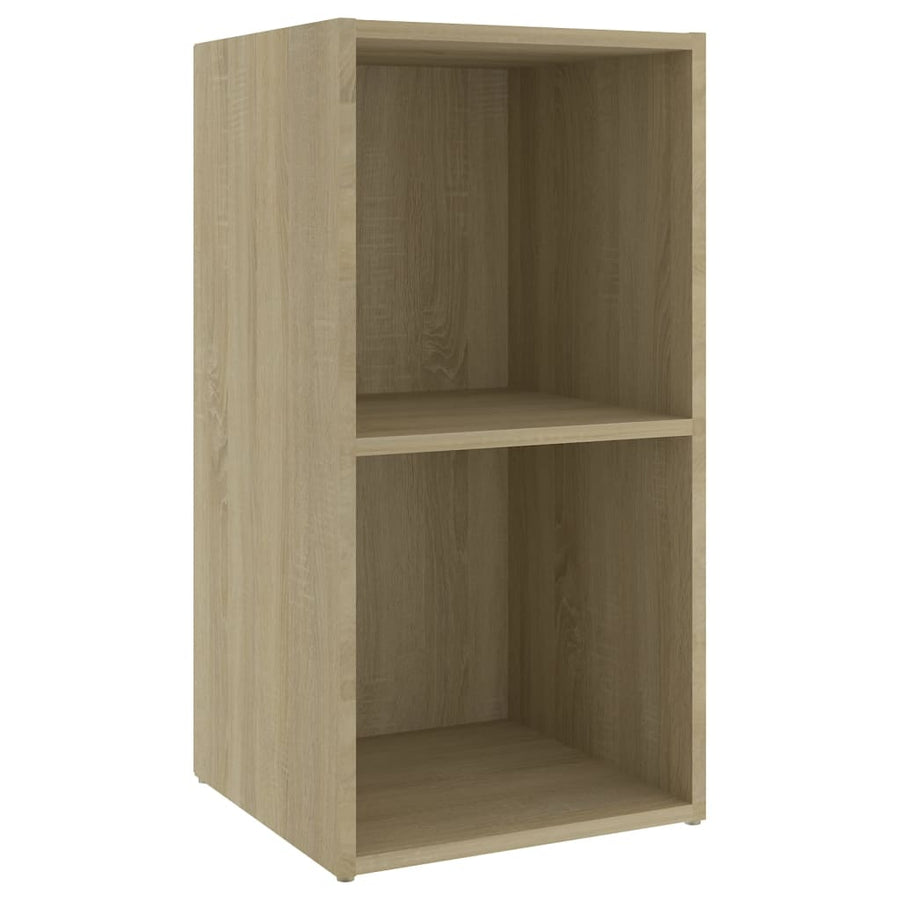 Tv-Meubel 72X35X36,5 Cm Spaanplaat Kleurig 72 x 35 x 36.5 cm Sonoma eiken