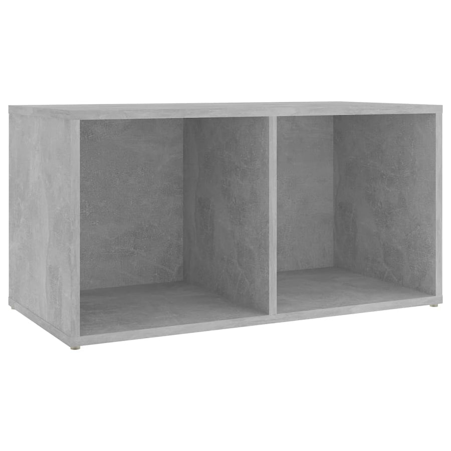 Tv-Meubel 72X35X36,5 Cm Spaanplaat 72 x 35 x 36.5 cm Betongrijs