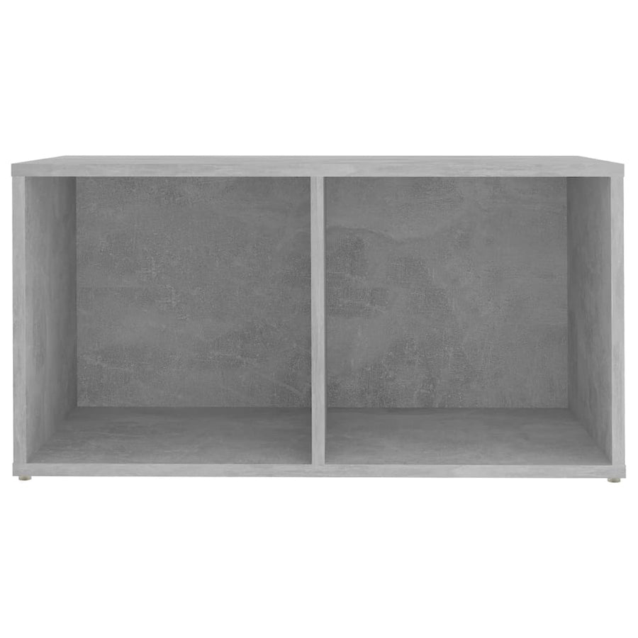 Tv-Meubel 72X35X36,5 Cm Spaanplaat 72 x 35 x 36.5 cm Betongrijs