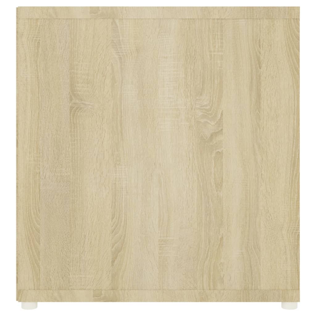 Tv-meubel 107x35x37 cm bewerkt hout sonoma eikenkleurig