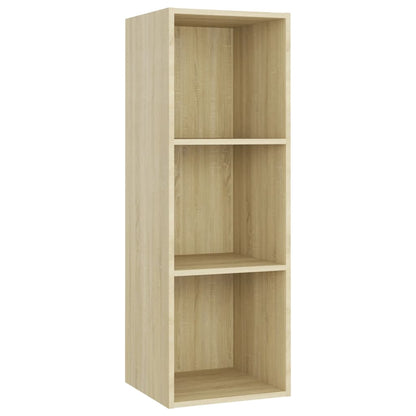 Tv-meubel 107x35x37 cm bewerkt hout sonoma eikenkleurig