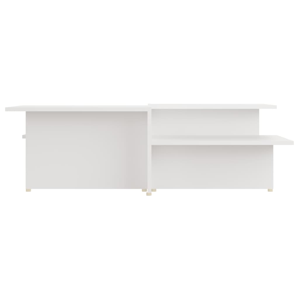 Salontafels 2 St 111,5X50X33 Cm Bewerkt Hout Wit