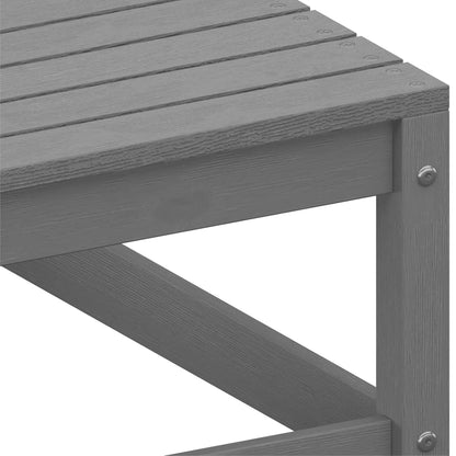Tuin Met Antracietkleurige Kussens Massief Grenenhout Grijs Hoekbank