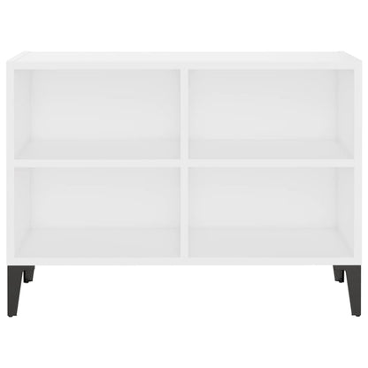 Tv-Meubel Met Metalen Poten 69,5X30X50 Cm 69.5 x 30 x 50 cm Wit