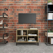 Tv-meubel 69,5x30x50 cm sonoma eikenkleurig