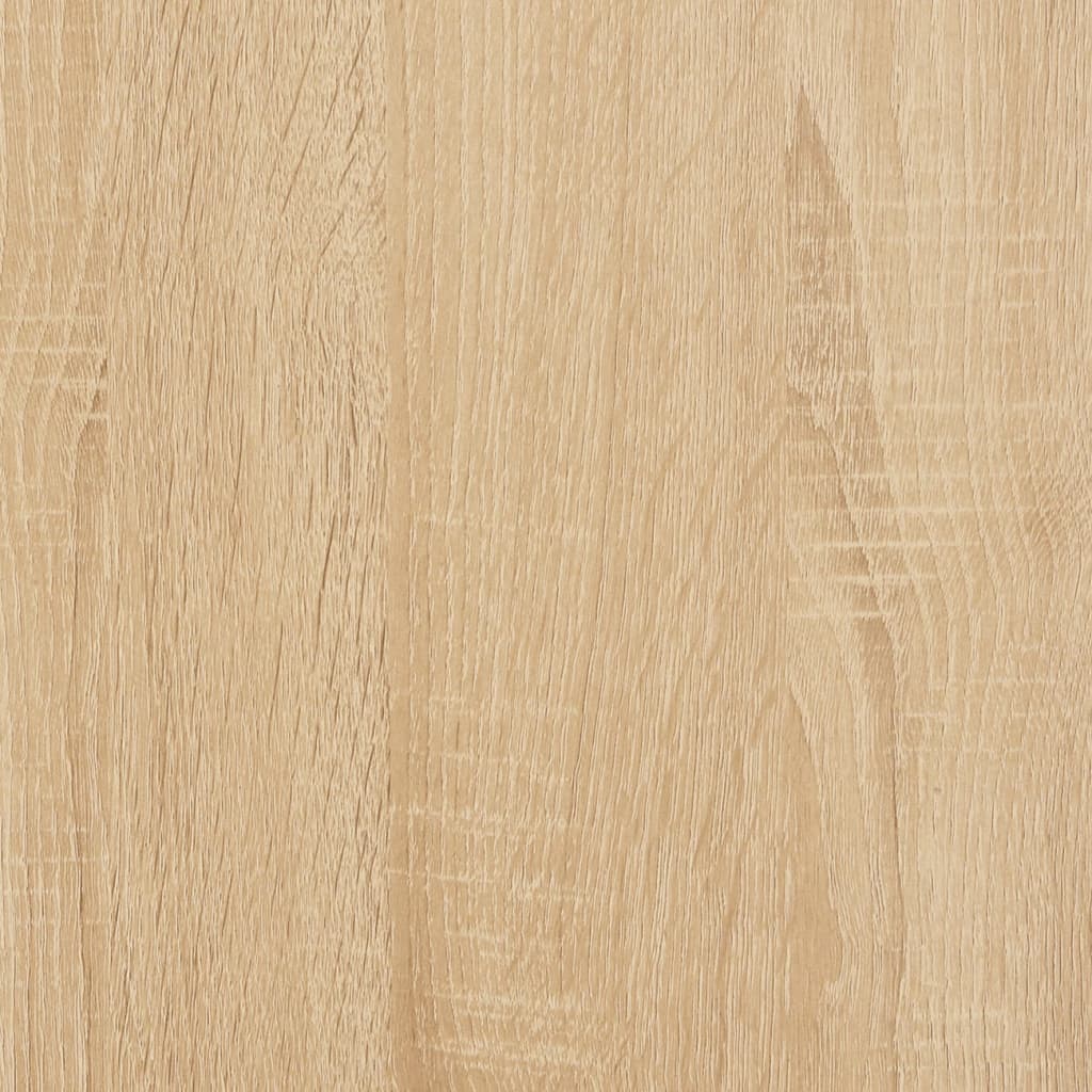Tv-meubel met metalen poten 103,5x35x50 cm sonoma eikenkleurig Sonoma eiken