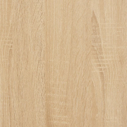 Tv-meubel met metalen poten 103,5x35x50 cm sonoma eikenkleurig Sonoma eiken
