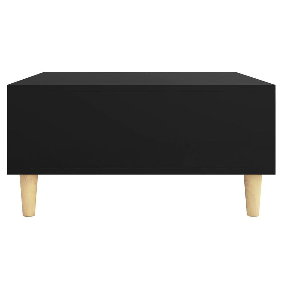Salontafel 60X60X30 Cm Spaanplaat Zwart