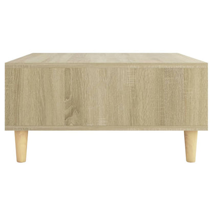 Salontafel 60x60x30 cm spaanplaat sonoma eikenkleurig Sonoma eiken