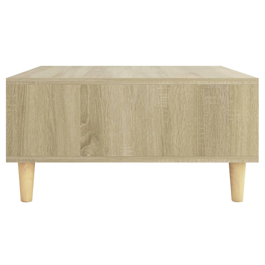 Salontafel 60x60x30 cm spaanplaat sonoma eikenkleurig Sonoma eiken