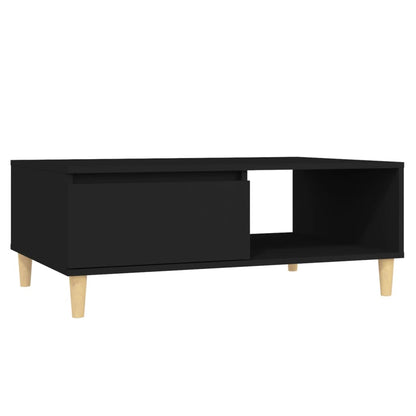 Salontafel 90X60X35 Cm Spaanplaat Zwart