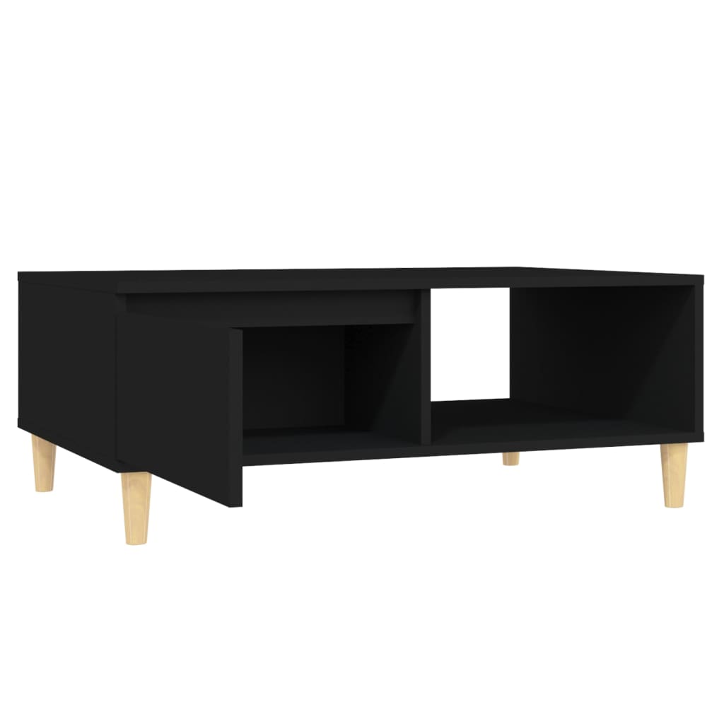 Salontafel 90X60X35 Cm Spaanplaat Zwart