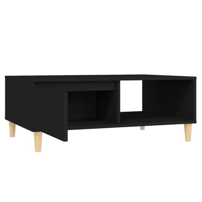 Salontafel 90X60X35 Cm Spaanplaat Zwart