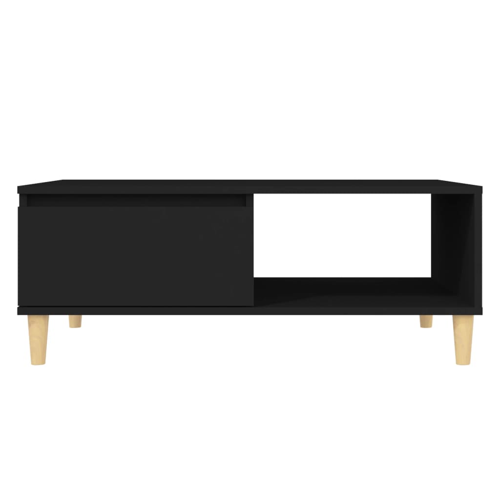 Salontafel 90X60X35 Cm Spaanplaat Zwart