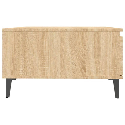 Salontafel 90x60x35 cm spaanplaat sonoma eikenkleurig Sonoma eiken